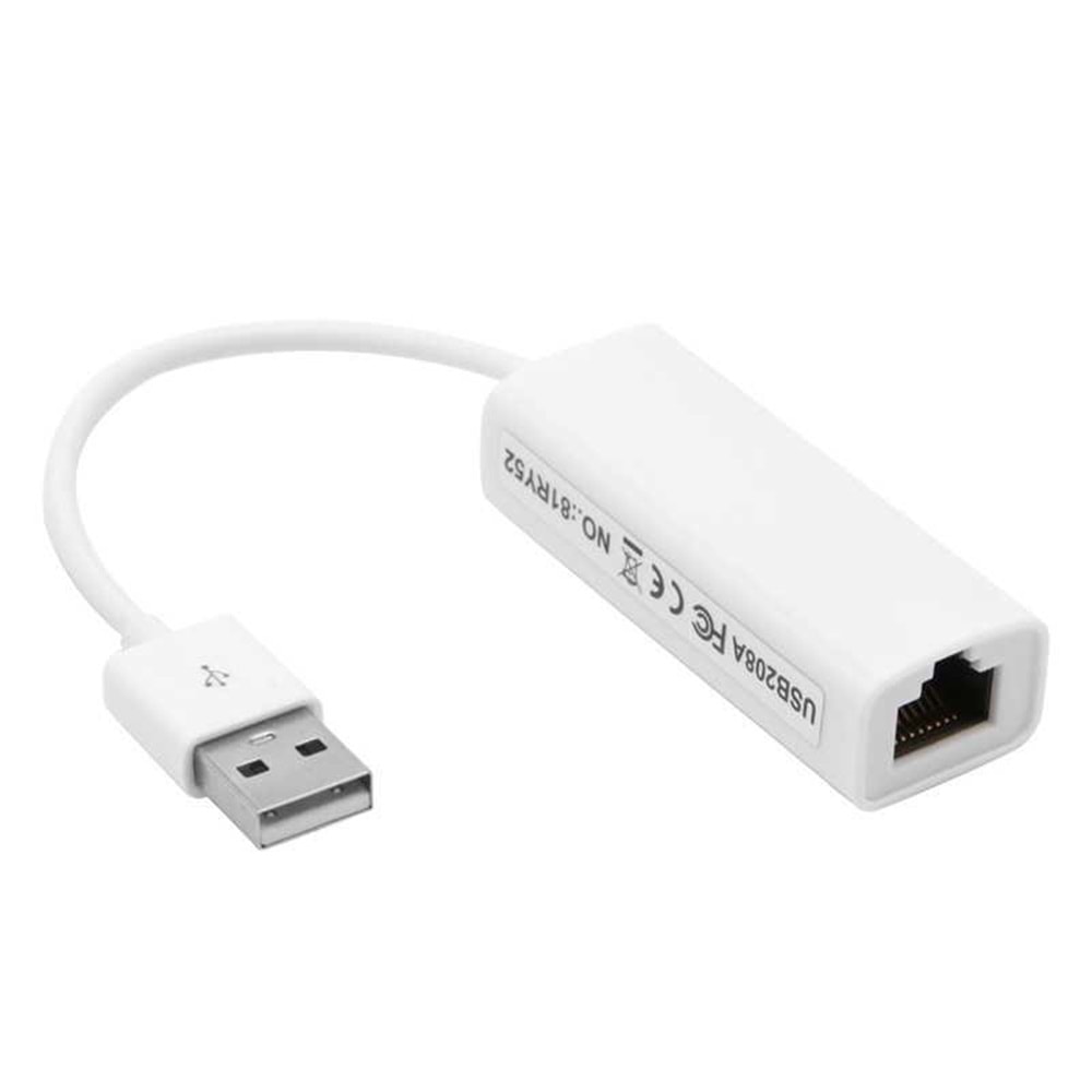 NBTech NB-2120 Usb 2.0 To RJ45 Ethernet Çevirici (Win10 Tak Çalıştır)