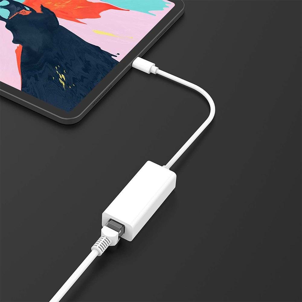 NBTech NB-2131 Type-C USB RJ45 Ethernet 10/100 Çevirici Adaptör Win10/Mac/Linux (Tak Çalıştır)