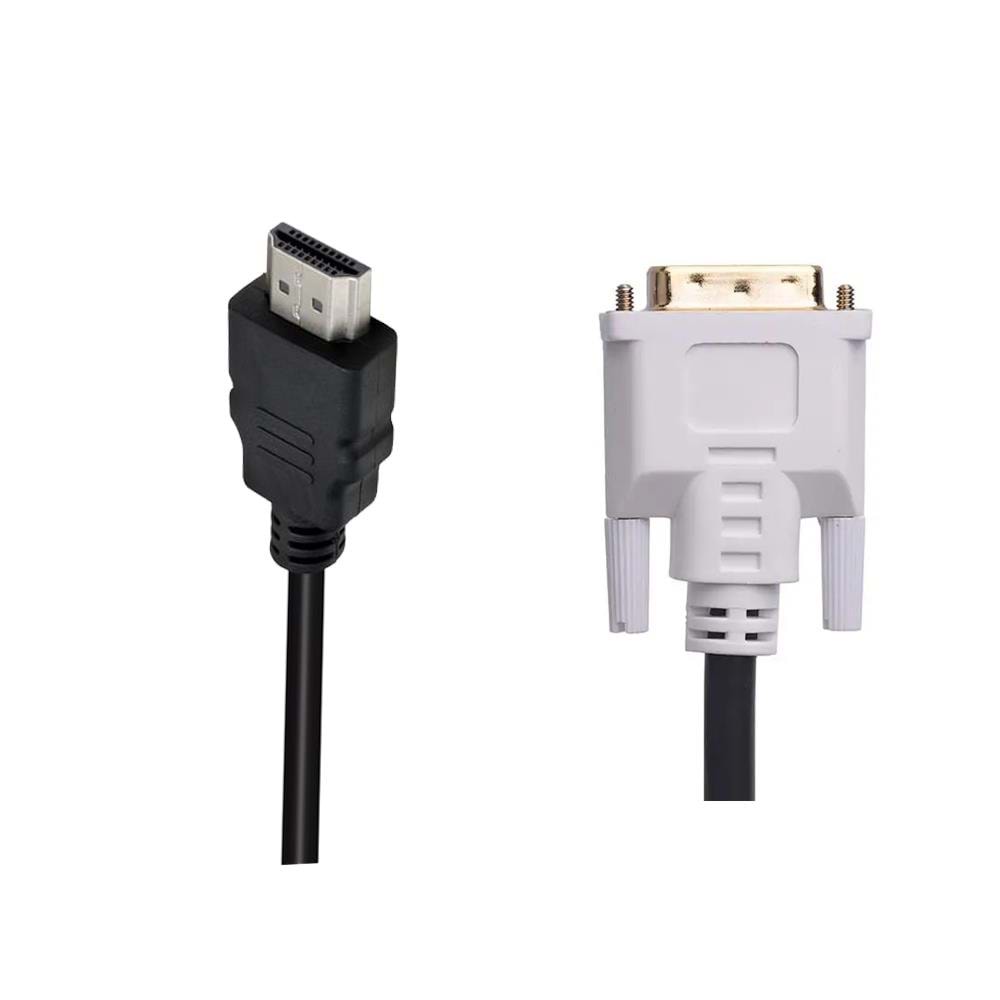 NBTech NB-4106 2 Metre DVI to HDMI kablo, HDMI to DVI Kablo, 1080P FHD Çift Yönlü DVI HDMI Kablo