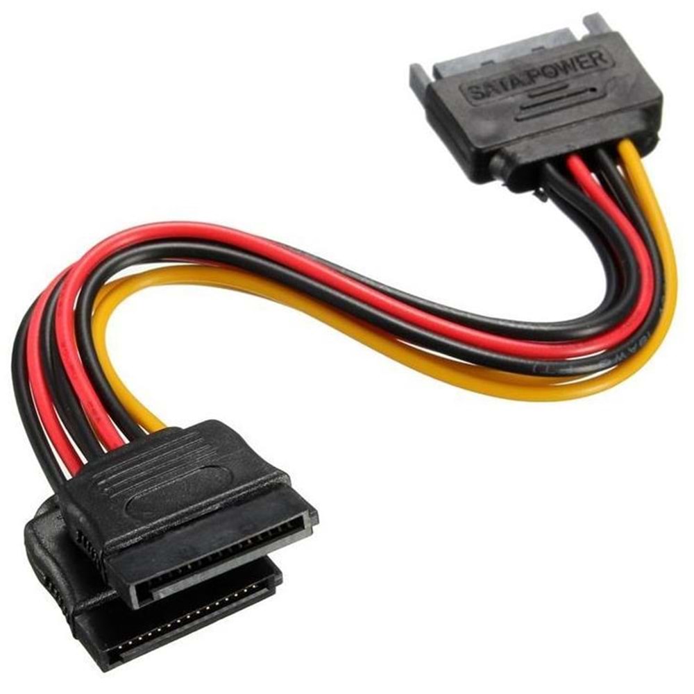 NBTech NB-4426 Sata to Sata Çoklayıcı , Sata Pin Dişi-2 Port Sata Erkek Çoklayıcı, Sata Y Kablo Splitter Hdd Bağlantı Kablosu