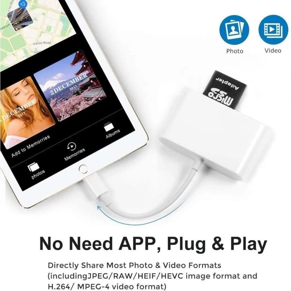 NBTech NB-450 Type C Kart Okuyucu, Type C Çoklu Kart Okuyucu, Type C OTG Kart Okuyucu