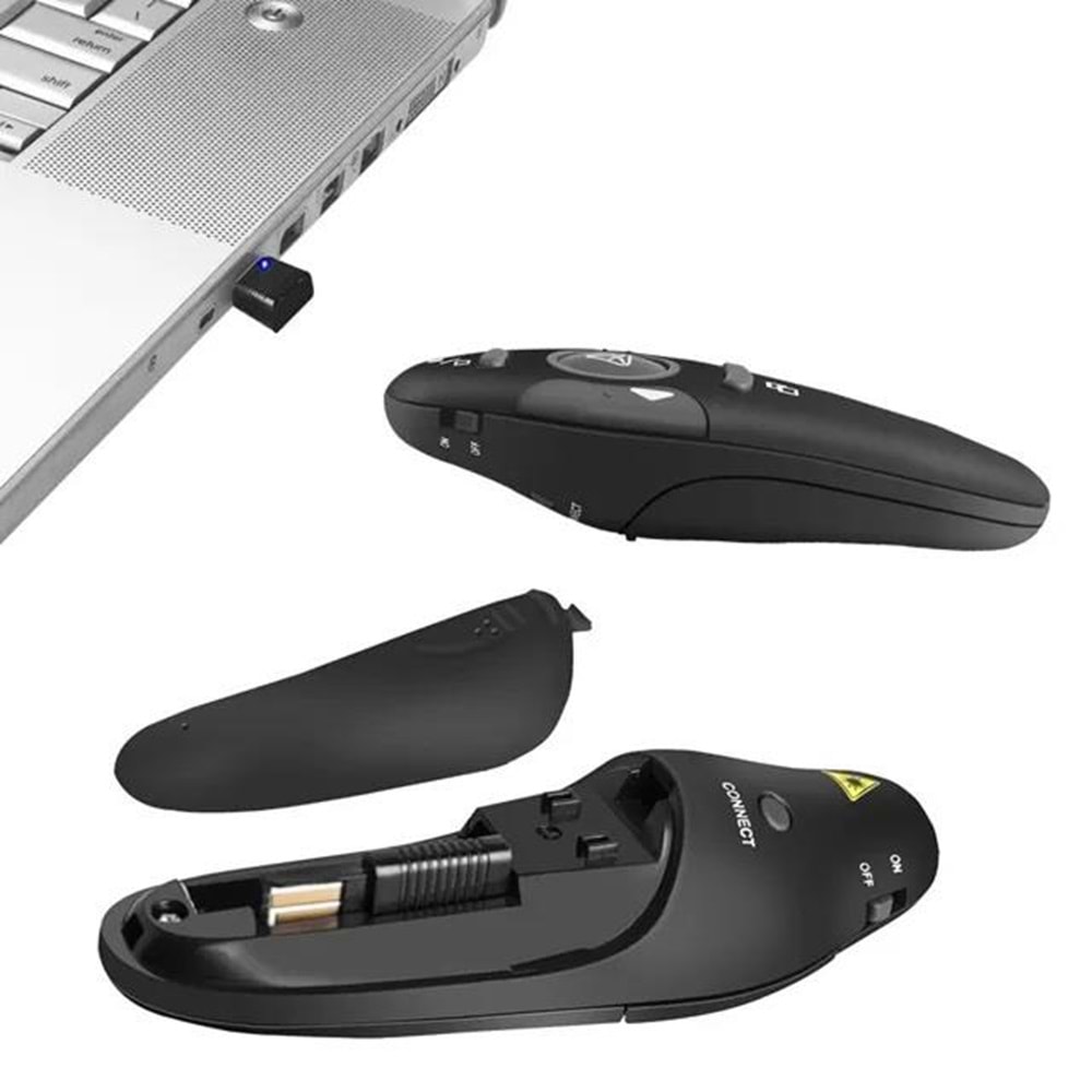 NBTech NB-4545 Profesyonel Usb Kablosuz Projeksiyon Sunum Kumandası