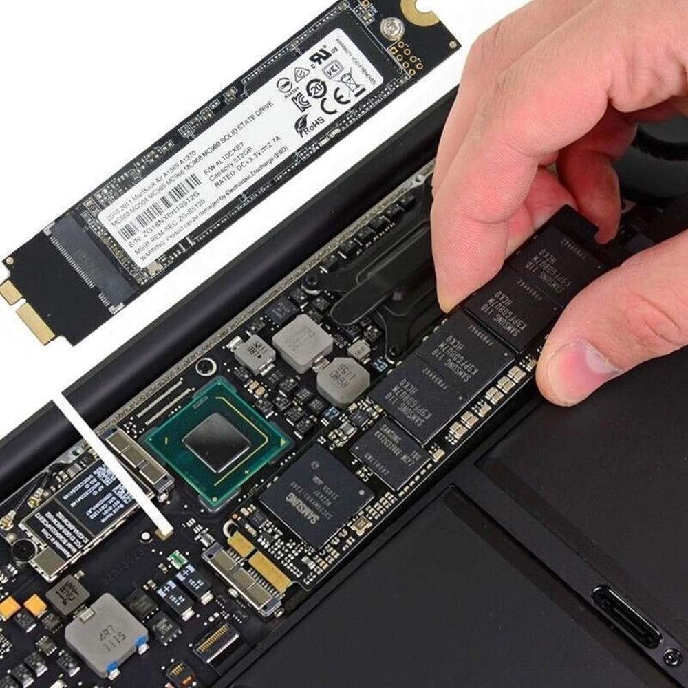 NBTech NB-4879 M2 SSD Macbook Çevirici, M.2 Ssd To 18(6+12) Pin Çevirici Dönüştürücü Kart Adaptör (M2 NVMe SSdlerde Çalışmaz)