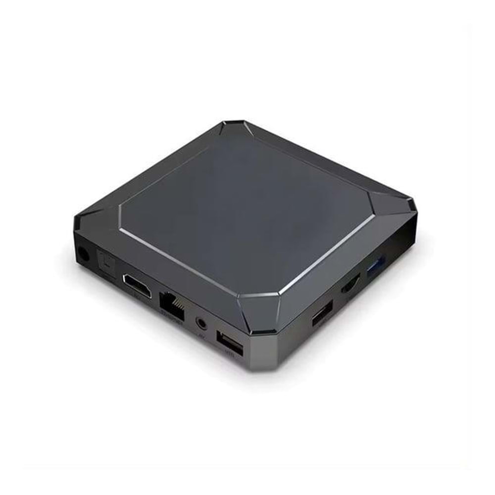 NBTech NB-SB3 SHOAMİ 4K Android box, 4GB Ram 64GB Hafıza Smart TV Çevirici, Android TV Box, (4K, HDR10+ HEVC, 2xUSB, RJ45, Optik Ses, MSC, 2.5 + 5G Wifi)