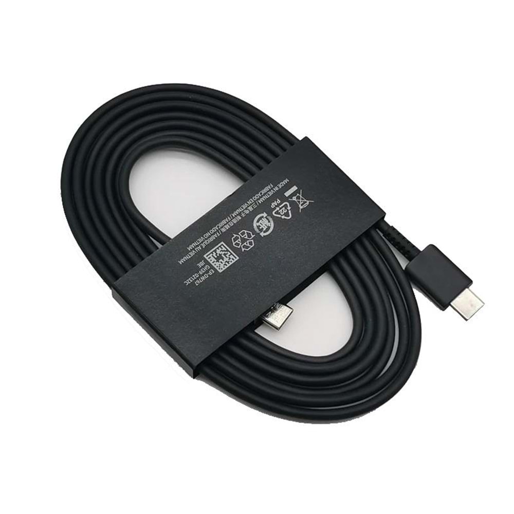 PrimeX PX-TYP15E 1.8 Metre Samsung PD Type C Şarj Kablosu, PD 25W Uzun Type C Şarj Kablosu (Tüm Smasung Cihazlar İle Uyumludur)