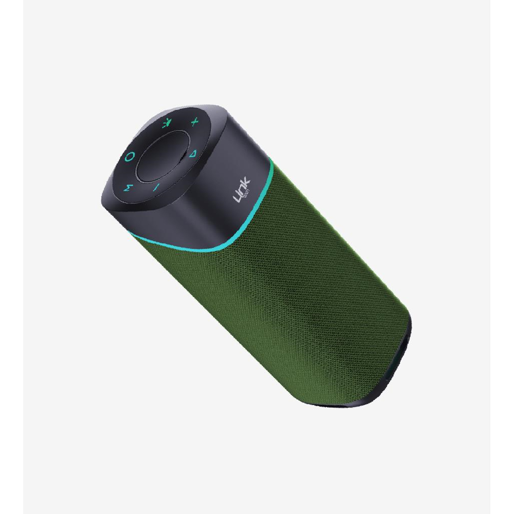 LinkTech R125 Yeşil Premium 20W IPX4 Sertifikalı Işıklı Bluetooth Hoparlör