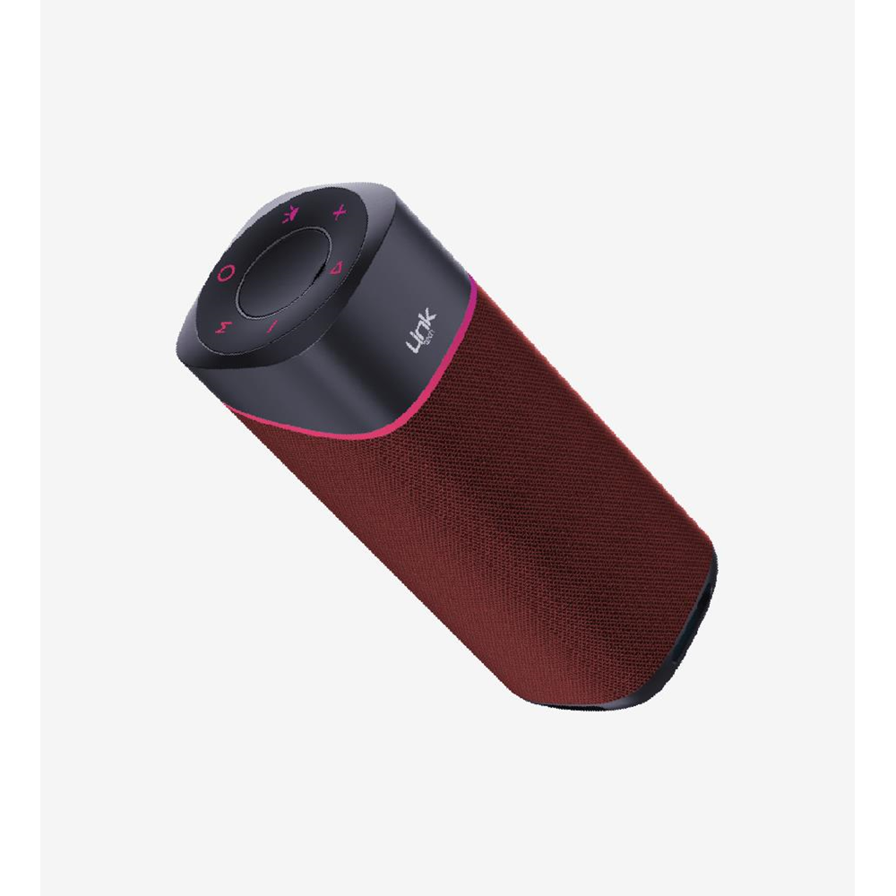 LinkTech R125 Kırmızı Premium 20W IPX4 Sertifikalı Işıklı Bluetooth Hoparlör