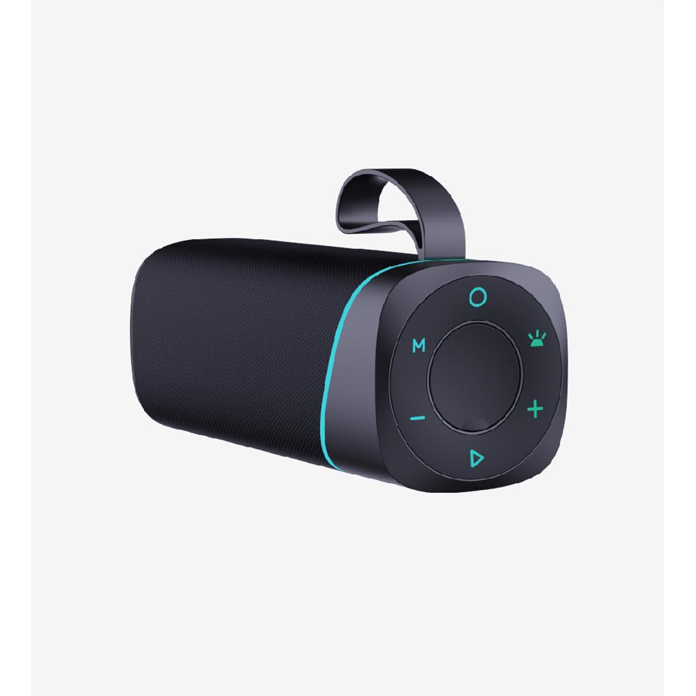 LinkTech R125 Siyah Premium 20W IPX4 Sertifikalı Işıklı Bluetooth Hoparlör