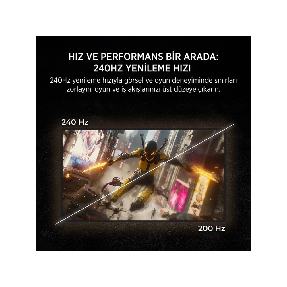 JAMES DONKEY RION R40 24’’ 240Hz GAMING MONITOR, Fhd Va Panel Gaming Monitör (Sıfır Ölü Piksel Garantili)