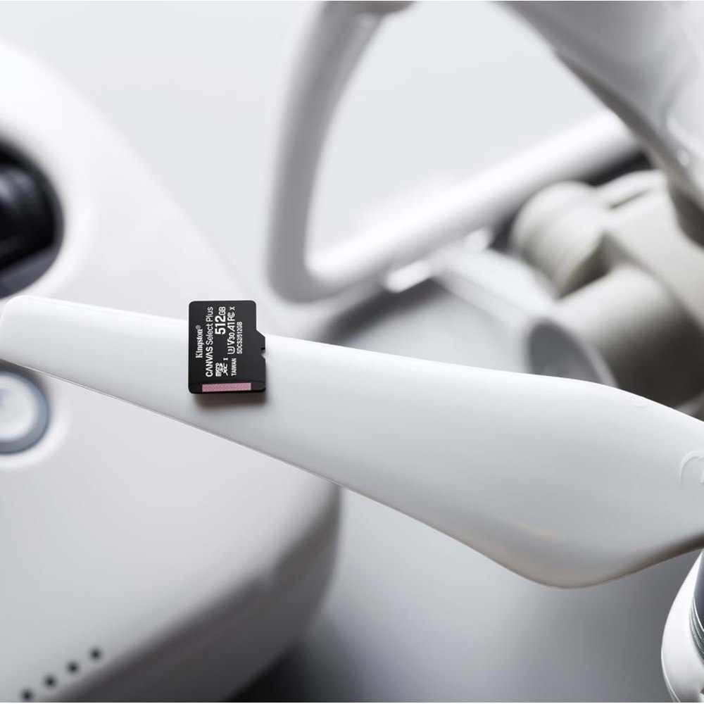 Kingston Canvas Select Plus SDCS2/256GB Class 10 U3 A1 V30 256 GB Micro SD Kart