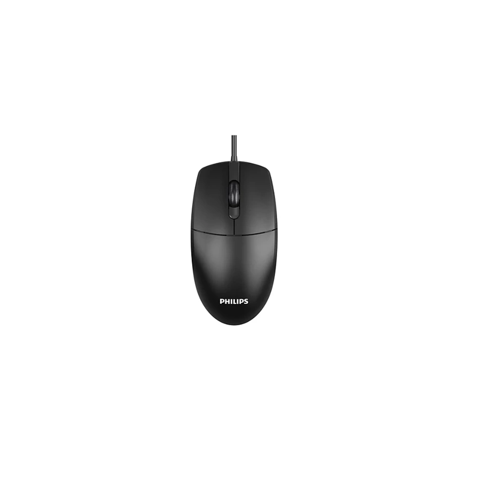 Philips SPK7247B USB Kablolu Mouse 1200 DPI Ergonomik Siyah Ofis Mouse