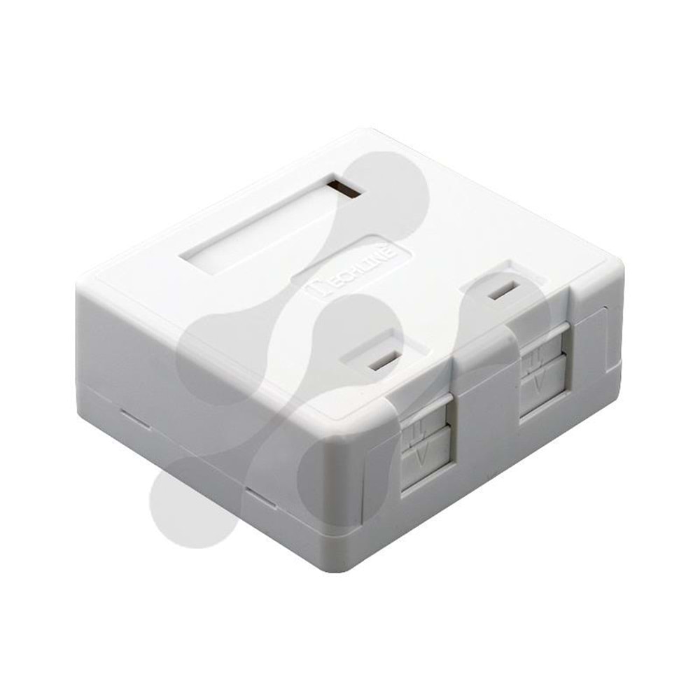 UPTECH DP102 İkili Buat Sıva Üstü Toz Kapaklı