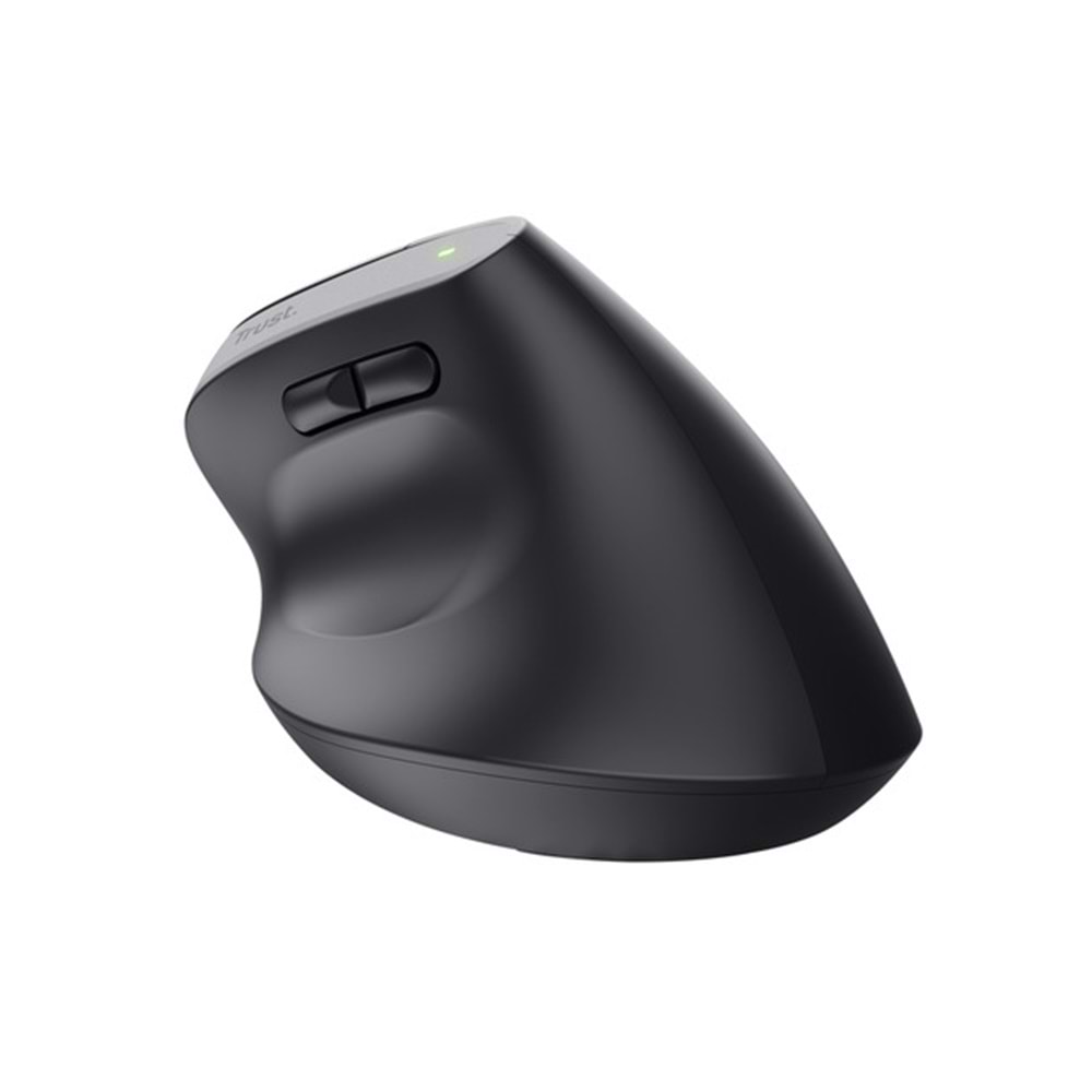 Trust 25146 Bayo+ Ergonomik Kablosuz Mouse – Şarj Edilebilir Sessiz Kablosuz Mouse