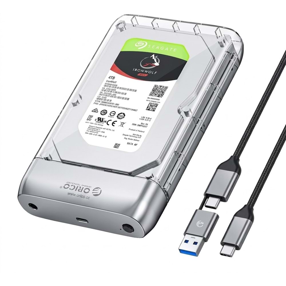 Orico TX35C3 Şeffaf Tasarımlı 2.5