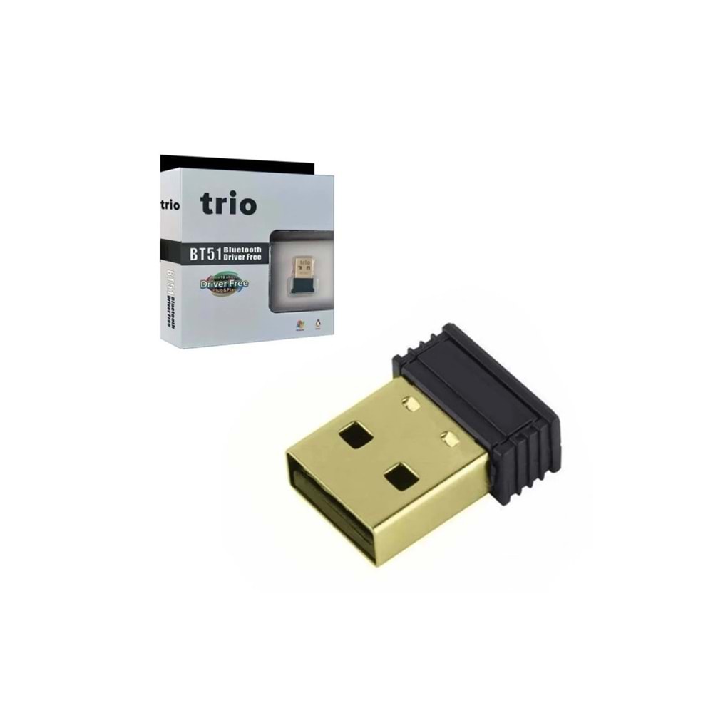 TRIO W102 150 Mbps Kablosuz Usb Adaptör, Wifi Adaptör , Wifi Dongle (Win10/11 Tak Çalıştır)