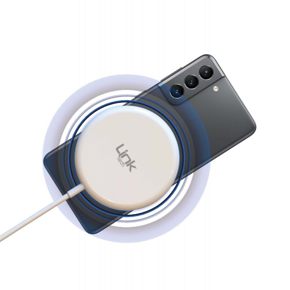 Linktech LPW-W512 15W 5V/2A 9V/2A 12V/2A Kablosuz Şarj Aleti, Kablosuz Telefon Şarj Cihazı