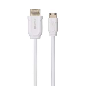 Hytech HY-W235 Mini HDMI to Mini HDMI 2m Altın Uçlu v1.4 3D Kablo