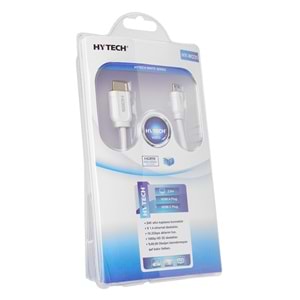 Hytech HY-W235 Mini HDMI to Mini HDMI 2m Altın Uçlu v1.4 3D Kablo