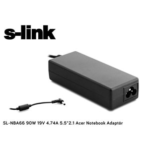 S-link SL-NBA66 90W 19V 4.74A 5.5*2.1 Acer Notebook Adaptör