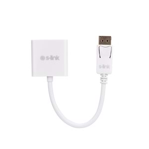 S-link SL-DS580 DisplayPort to HDMI 10cm Görüntü Dönüştürücü Adaptör