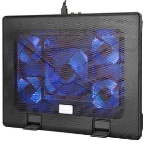 Addison ANC-505 5*Mavi Led Fan 2*Usb 6 Farklı Kademe Ayarı 15-17 Notebook Soğutucu Stand