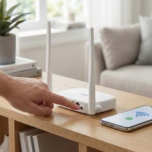 Everest EWR-301 300Mbps Kablosuz N Wi-Fi Repeater Access Point Router