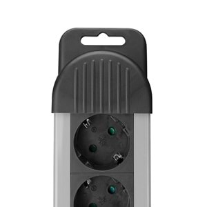 S-link SPGKS03 1.5M 3'lü 900 Joule Akım Korumalı Gri Grup Priz