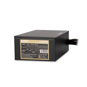 Everest BTX-600-2 600W 80 Plus Bronze Aktif PFC Gaming Power Supply Outlet