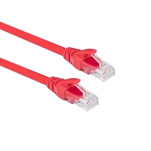 S-link SL-CAT610RE 10m Kırmızı CAT6 Kablo, Gigabit Ethernet Kablosu