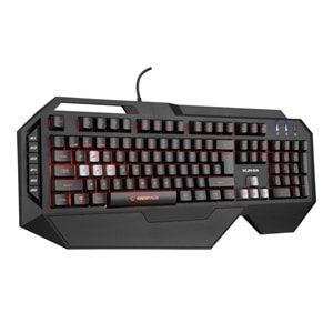 Rampage SLAYER KB-R11 Siyah USB Tuş Aydınlatmalı Makrolu US Q Gaming Klavye