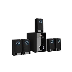 Mikado MD-813BT 5+1 Usb+SD+FM Destekli Multimedia Bluetooth Speaker (Outlet)