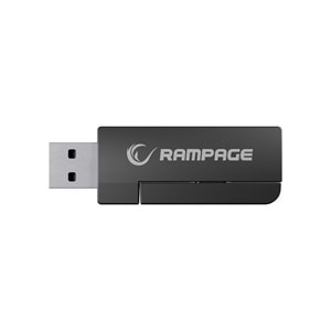 Rampage RETSU Siyah Kablosuz Bluetooth 2.4G RGB Gaming Oyuncu Kulaklığı