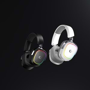 Rampage RETSU Siyah Kablosuz Bluetooth 2.4G RGB Gaming Oyuncu Kulaklığı