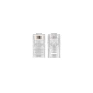 S-link SL-COB20P EZ RJ45 Cat6 Yeni Nesil Delikli Jack Konnektör 100 Adet