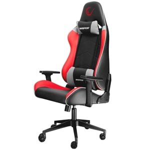 Rampage KL-R77 3D Kol,Tam Dökme Süngerli Siyah/Kırmızı Oyuncu Koltuğu (OUTLET)