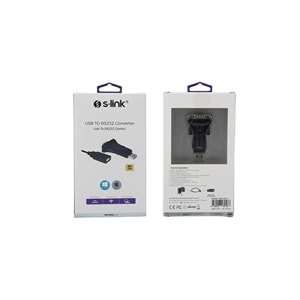 S-link Swapp SW-U612 Siyah Usb To RS232 Çevirici