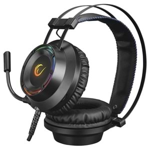 Rampage RM-19 FORTE-Y RGB USB 7.1 Surround Led Işıklı Mikrofonlu Oyuncu Kulaklığı