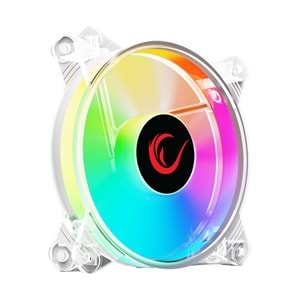 Rampage 6C-121 120mm Molex + 3 Pin Rainbow LED Kasa Fanı Outlet