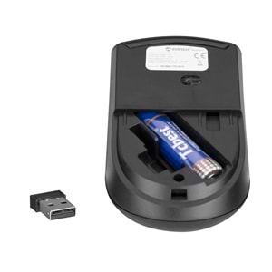 Everest CM-675 2.4GHz 1200 DPI Siyah Optik Kablosuz Mouse