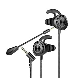 Rampage RM-K36 PROUD Siyah 3.5mm Kulak İçi Mikrofonlu Gaming Oyuncu Kulaklığı