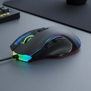 Rampage SMX-G38 CLAW USB 12800 DPI 7 Makro Tuşlu RGB Gaming Oyuncu Mouse