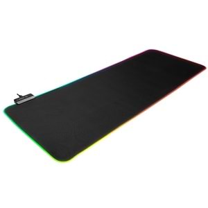 Rampage RGB XL (MP-22) Siyah 300*800*3mm RGB Ledli Gaming Mouse Pad (OUTLET-Kutu hasarlı)