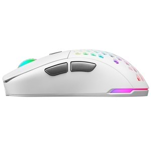 Rampage FURYZ 16000 DPI 1ms 3335 Sensör Kablosuz RGB Gaming Mouse Beyaz