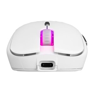 Rampage FURYZ 16000 DPI 1ms 3335 Sensör Kablosuz RGB Gaming Mouse Beyaz