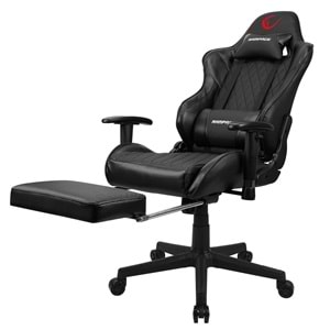 Rampage KL-R71 EMPIRE Ayak Dayama Yerli Siyah/Silver Gaming Oyuncu Koltuğu