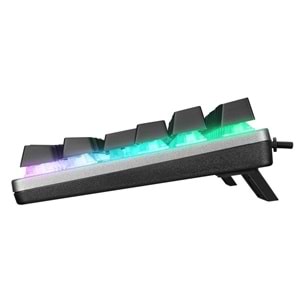 Altec Lansing ALGK8404GR Siyah/Gümüş RED SWITCH Rainbow 87 Tuşlu Süper Kompakt Mekanik Gaming Oyuncu Klavye