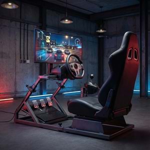 Rampage V902 PS3/PS4/PC/XBOXONE/XBOX360 /SWITCH 3 Pedallı -El Vitesli Gaming Oyuncu Direksiyonu OUTLET