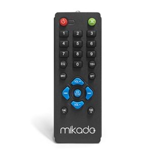 Mikado MD-370BT 2+1 38W Siyah BT/AUX/USB/FM/LED Işıklı Multimedia Speaker Outlet