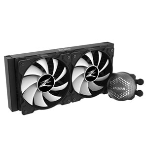 Zalman ALPHA28 Siyah 83CFM 1600RPM 2*14cm ARGB Fan AMD AM5/Intel LGA1700 280mm Sıvı Soğutmalı CPU Fan
