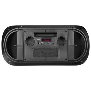 Mikado MD-30KP Rainbow Işıklı Kablosuz Çift Mikrofonlu BT TWS Kolay Taşınabilir Toplantı-Parti Hoparlör Outlet